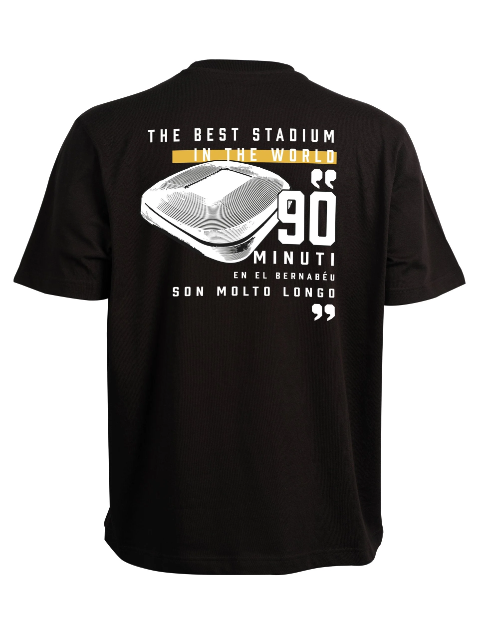 Mens adidas 90 Minuti Stadium T-Shirt Black